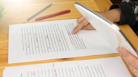 Academic editing