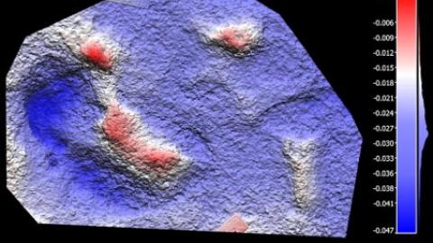 Fossil footprints